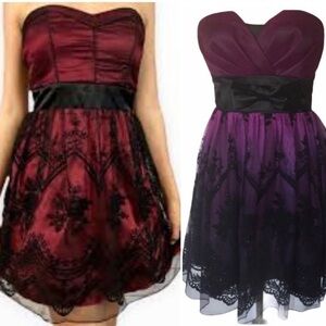 Trixxi Evening Dress Purple Size 3